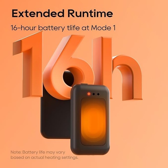 New Rechargeable Hand Warmers, 2 Pack 6400mAh - Picture 5 of 5